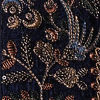 Blue Velvet Printed Indo-Western Set with Pant